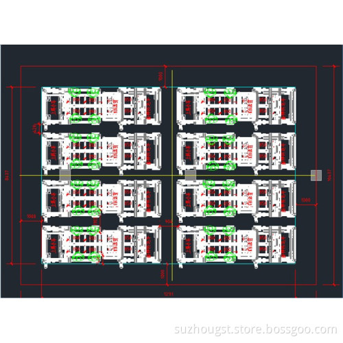 Automatic Loading and Unloading Line for Silicon Wafer